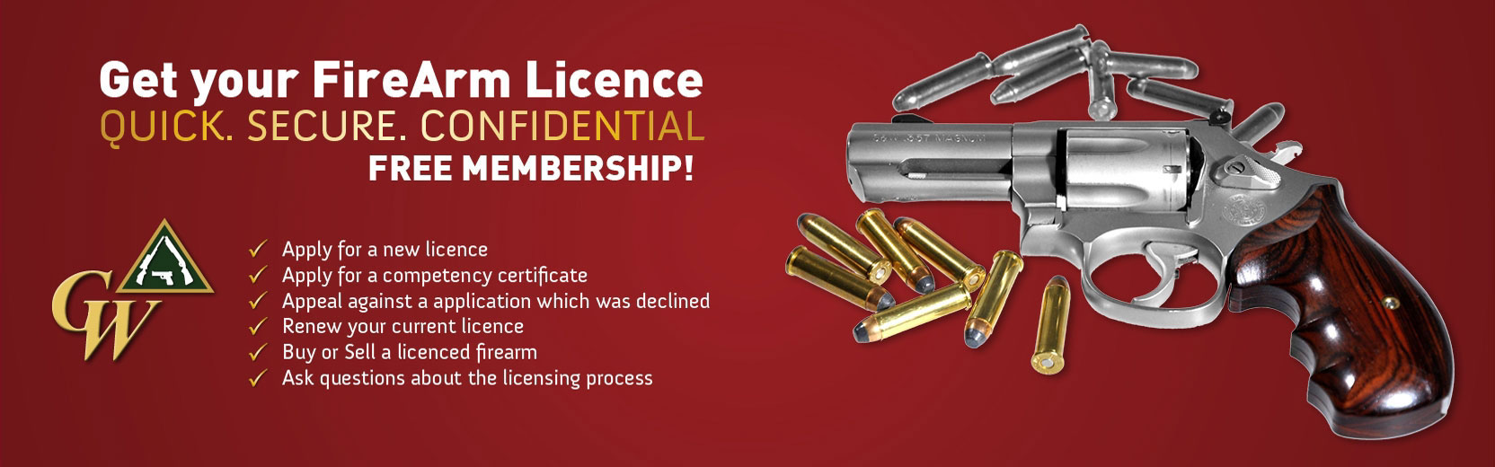 #nivocaption2 Get Your Firearm Licence