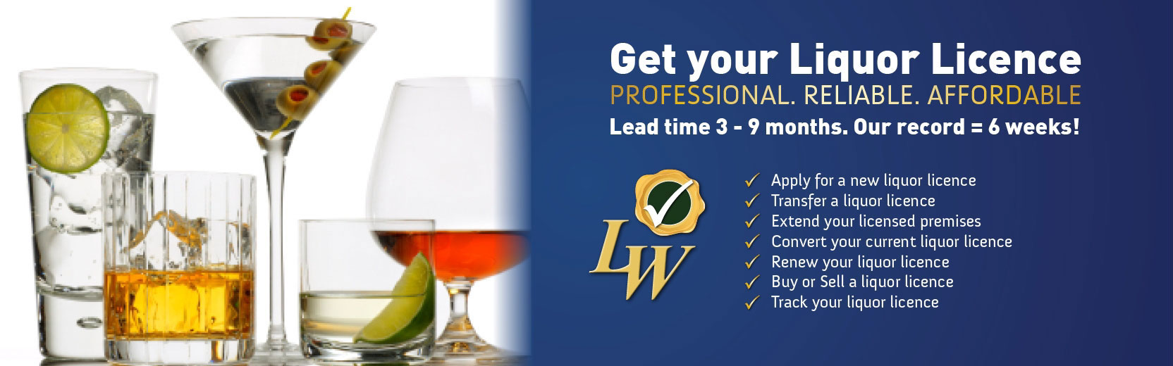 #nivocaption3 Get Your Liquor Licence